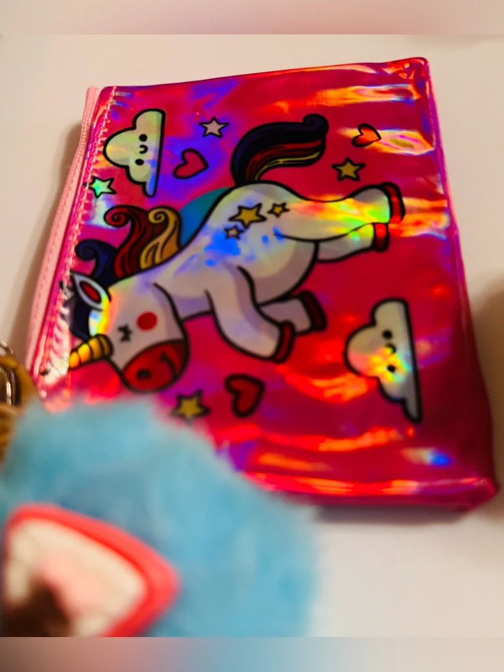 Unicorn Coin Pouch w/ Ice Cream Pom Pom – Choose 1 – Limited Supply